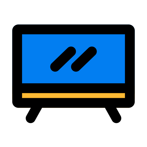 televisión inteligente icono gratis