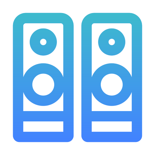Speaker box free icon