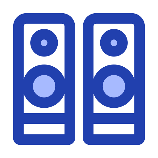 Speaker box free icon