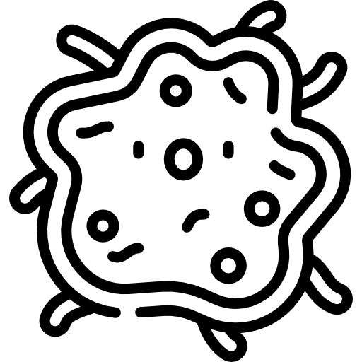 Bacteria free icon