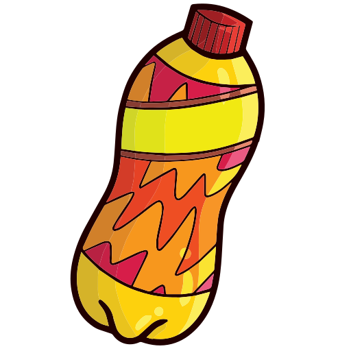 Bottle Generic Hand Drawn Color icon