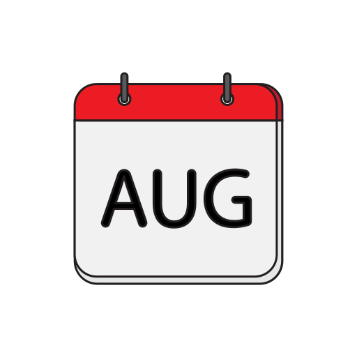 agosto icono gratis