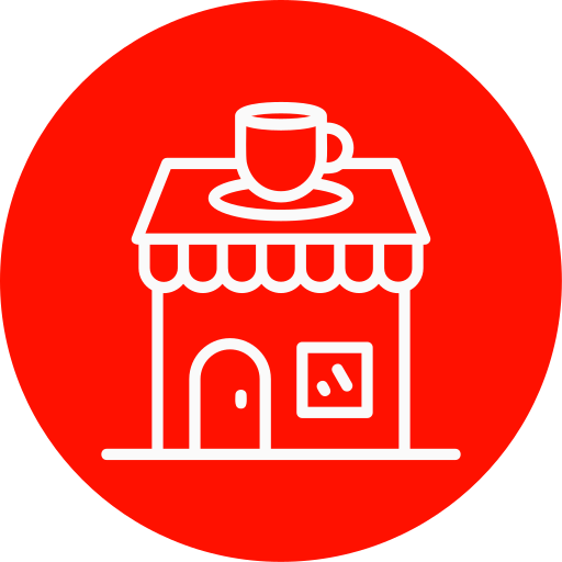 cafetería icono gratis