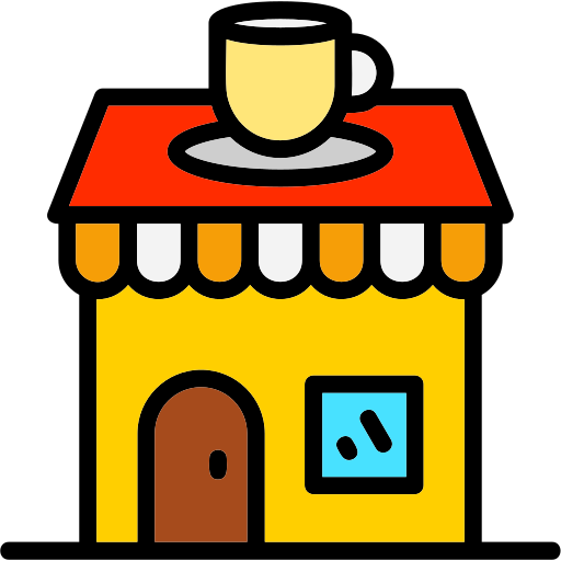 cafetería icono gratis