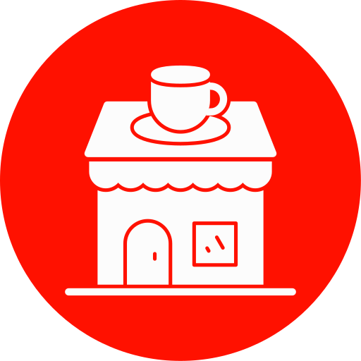 cafetería icono gratis