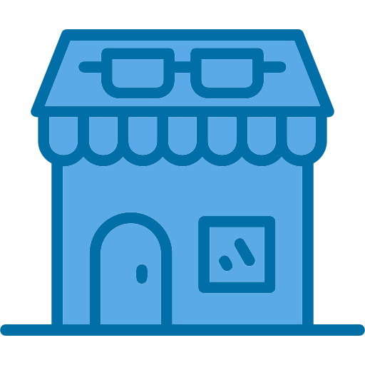 Optical shop free icon Optical shop free icon
