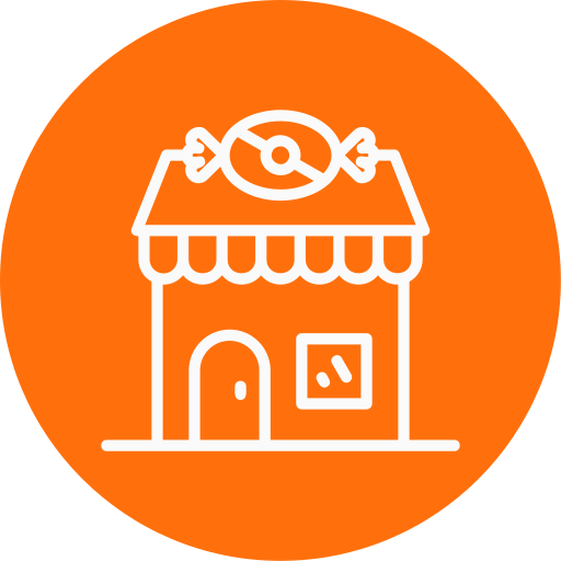 Candy shop free icon Candy shop free icon