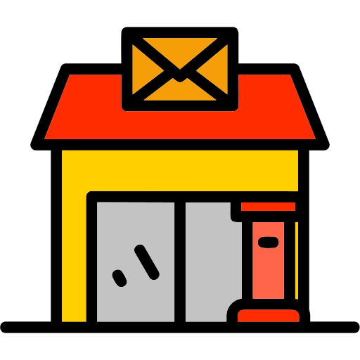 oficina postal icono gratis