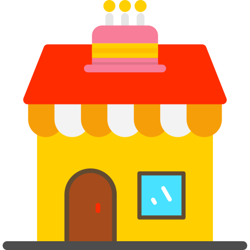 Cake shop - Free food icons