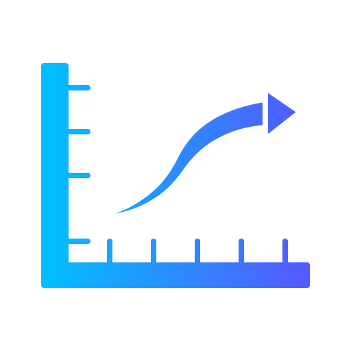 gráfico analítico icono gratis