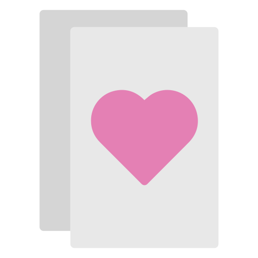 carta de amor icono gratis