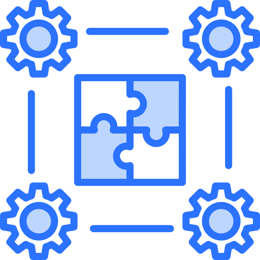 Solution Generic Blue icon