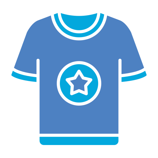 camiseta de manga corta icono gratis