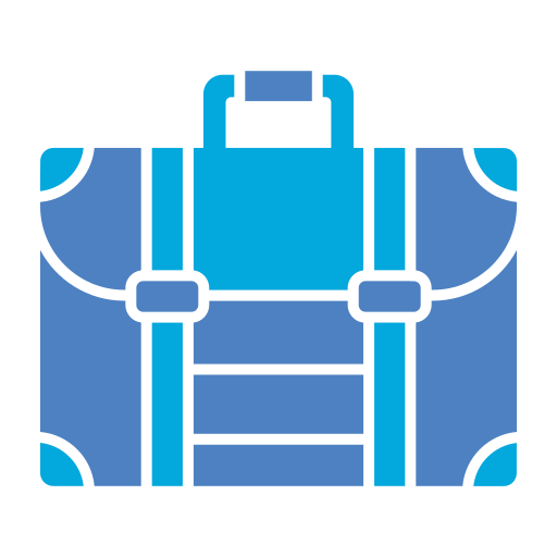 Briefcase Generic Blue Icon