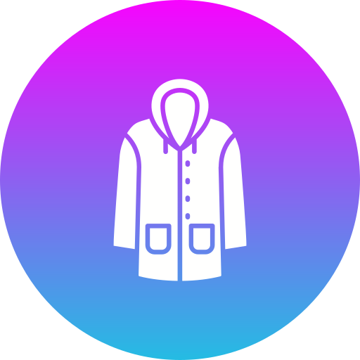 impermeable icono gratis