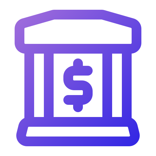 Bank Generic Gradient icon