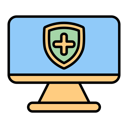 seguro de salud icono gratis