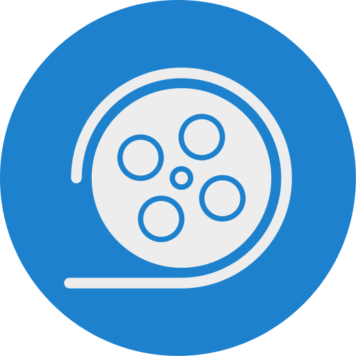 carrete de película icono gratis