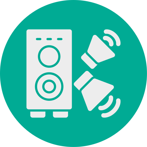 Loudspaker free icon Loudspaker free icon