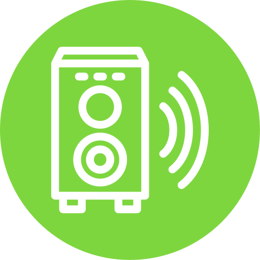 altavoz icono gratis