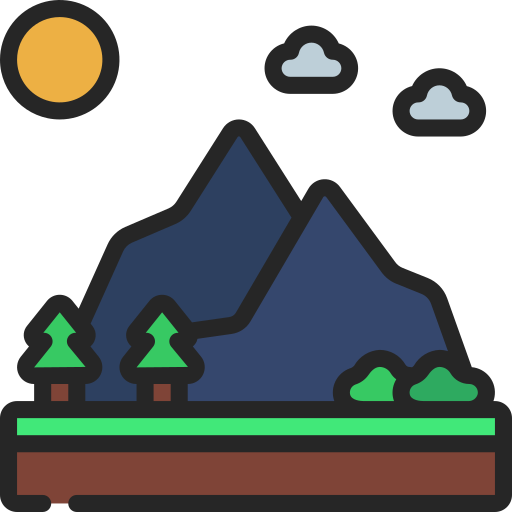 cordillera icono gratis