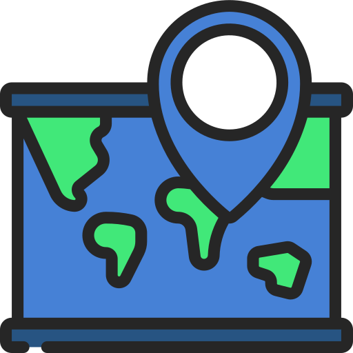 ubicación del mapa icono gratis