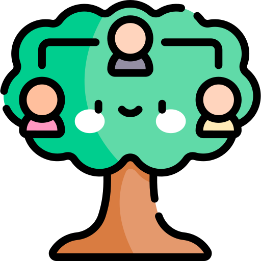 Árbol de familia icono gratis