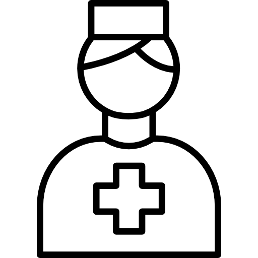 enfermera icono gratis