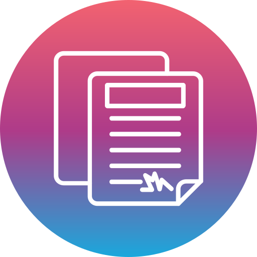 Document Generic Flat Gradient icon