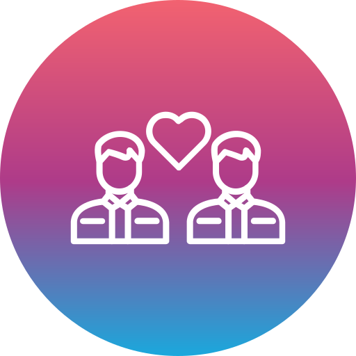 Relationship Generic Flat Gradient icon