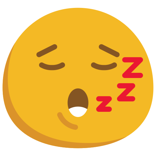 dormido icono gratis