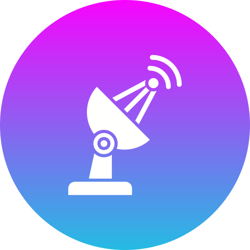 antena parabólica icono gratis