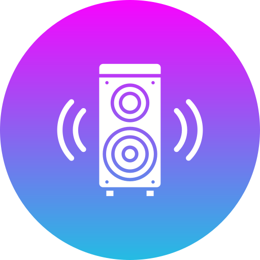 altavoz icono gratis