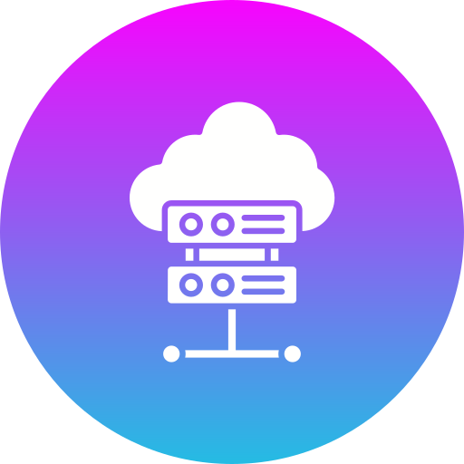 servidor en la nube icono gratis