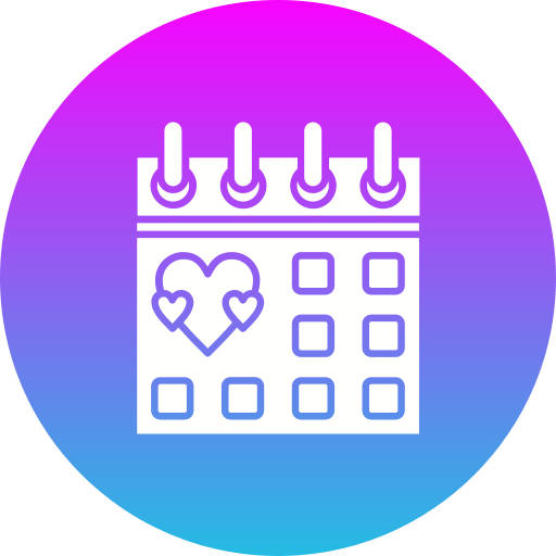 calendário grátis ícone