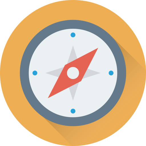 Compass Generic Flat Gradient icon