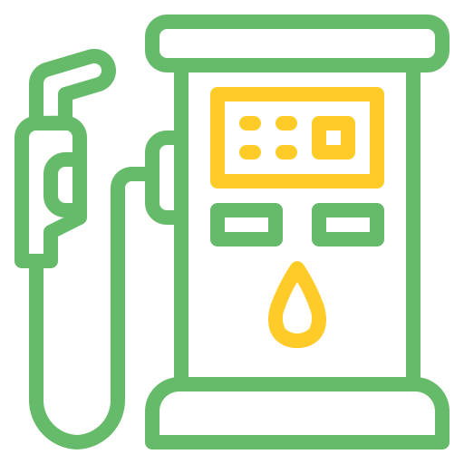 Bomba del combustible icono gratis