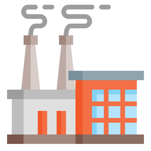 Factory Generic Flat icon