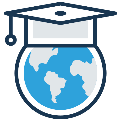 educación global icono gratis