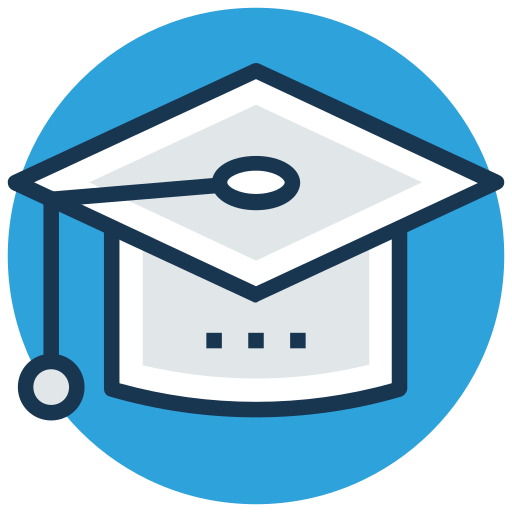 Mortarboard Generic Rounded Shapes icon