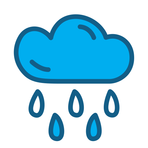 Rain Generic Blue icon