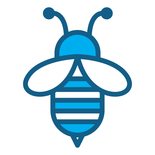 abeja icono gratis