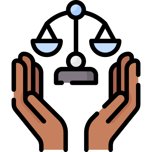 Justice free icon