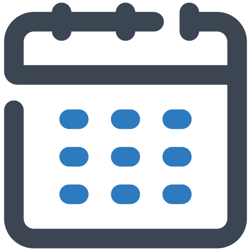 fecha del calendario icono gratis