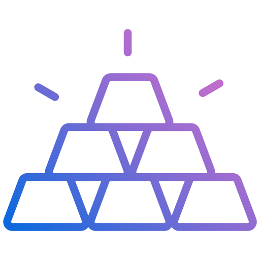Золотой слиток бесплатно иконка