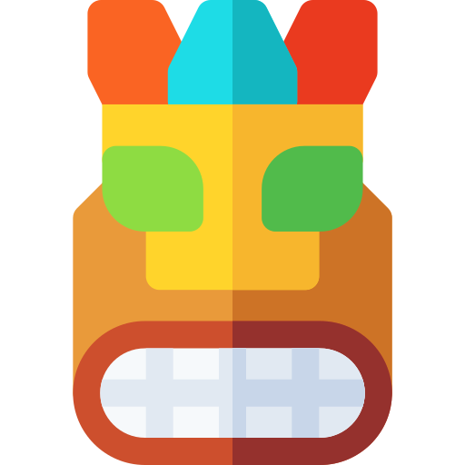 Tiki Basic Rounded Flat icon