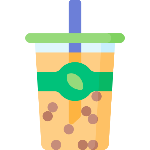 té boba icono gratis