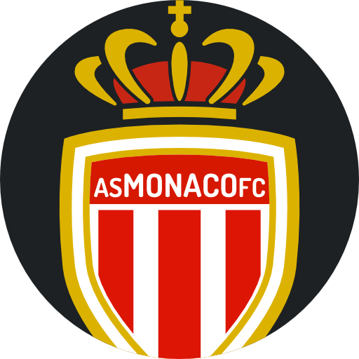 Close-up da bandeira ondulada com o logotipo do clube de futebol AS Monaco  FC — Fotografia de Stock Editorial © alexeynovikov #139637376