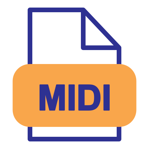 midi icono gratis