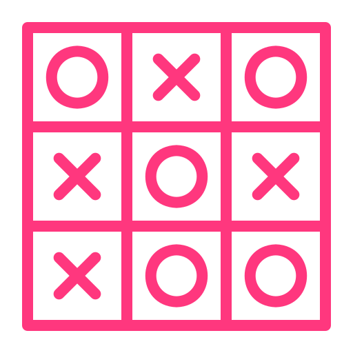 tic tac toe icono gratis